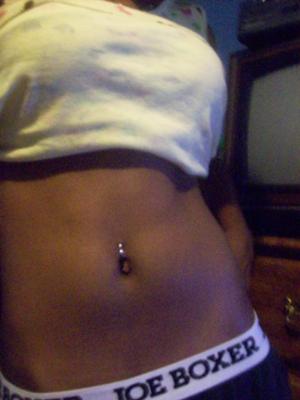 me on the day it was pierced!