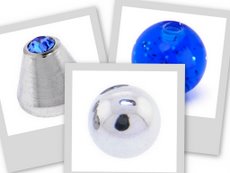 navel replacement balls