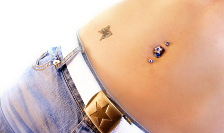 double navel piercing – Belly Button Rings Guide
